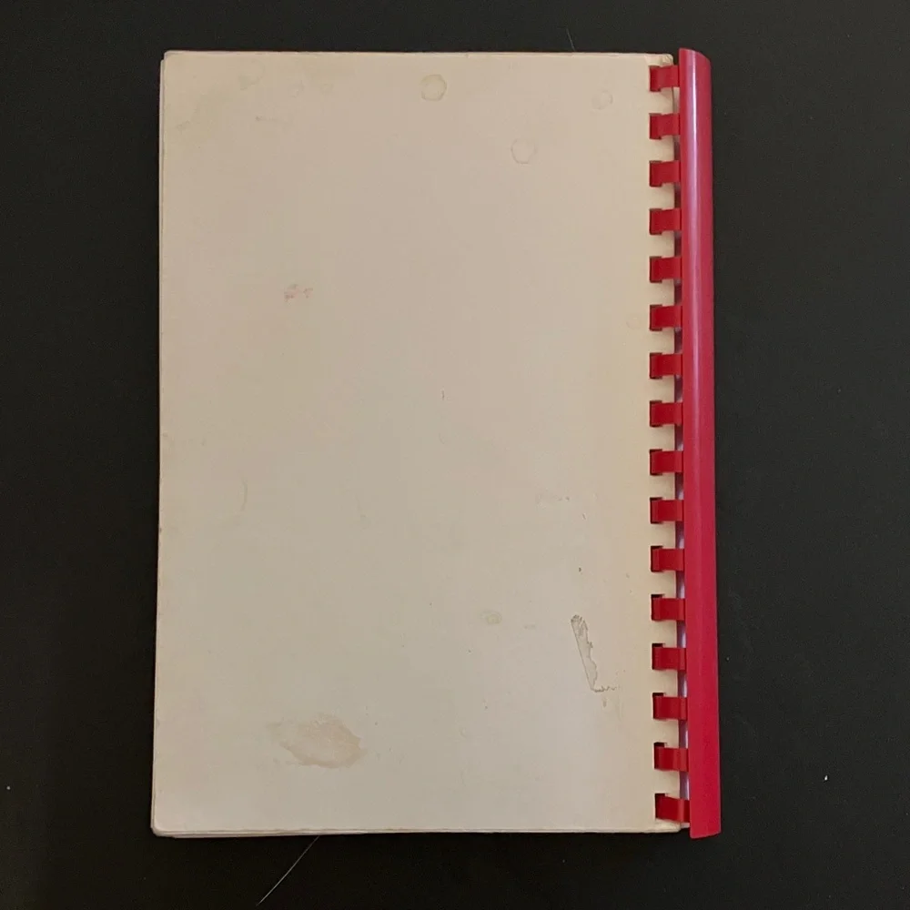 Vintage 1999 Church Community Cookbook Monroe NC Spiral Bound Recipe Book